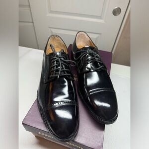 Johnston & Murphy Black Oxford Derby’s Dress Shoes